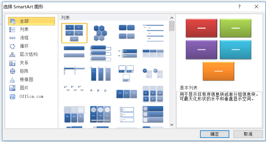Word SmartArt功能,快速插入图形格式,专业排版更高大上