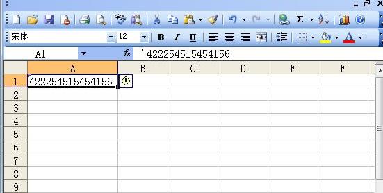 Excel表格中应该怎样输入身份证号？