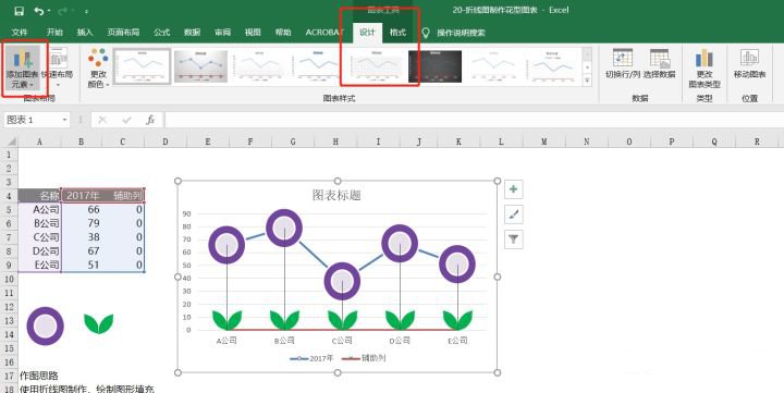 excel折线图怎么做