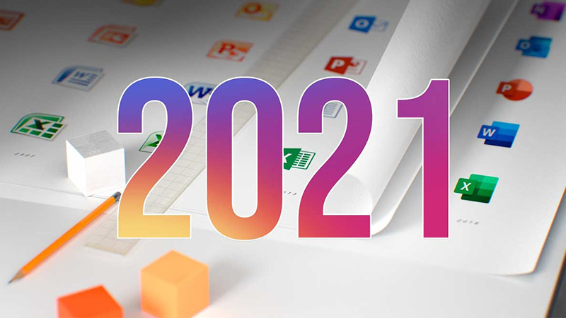微软Office 2021正式版包装盒曝光 PC/Mac版本完成合体 