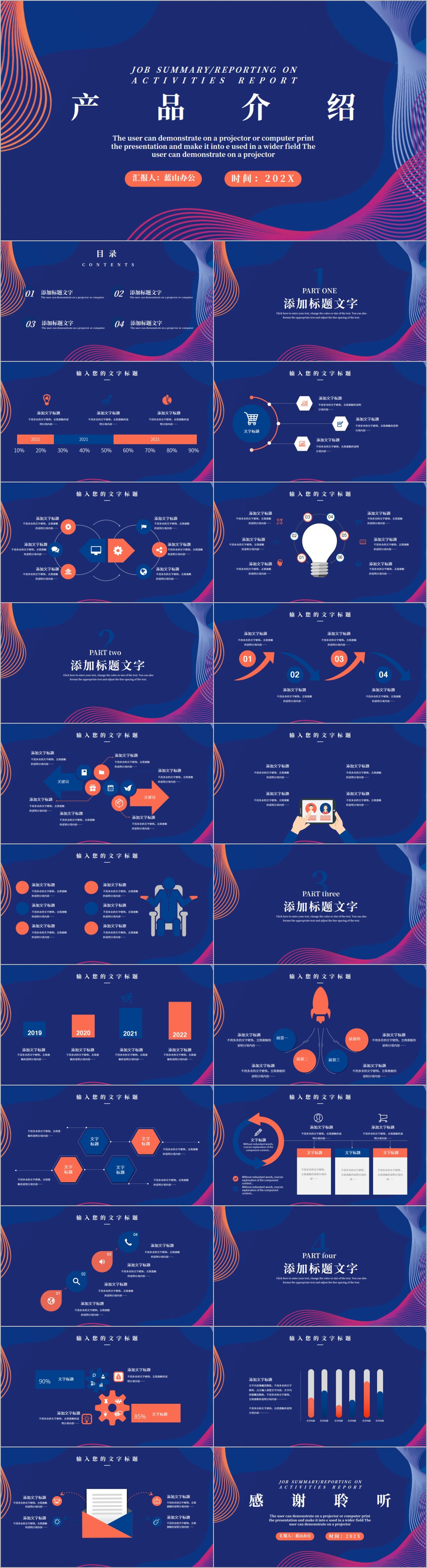 企业宣传公司推广产品介绍PPT模板