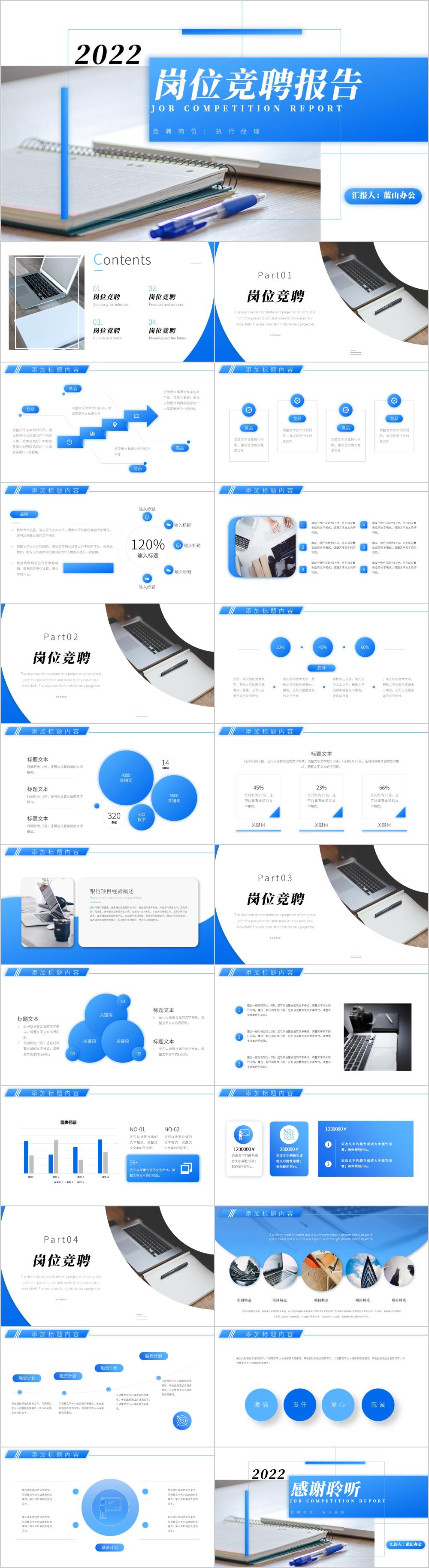 報(bào)告競(jìng)崗演講求職簡(jiǎn)歷PPT模板